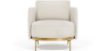 Buy Designer Armchair - Upholstered in Bouclé Fabric - Hynu White 61017 - in the EU