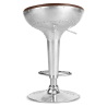 Buy Aviator Bar Stool - Microfibre in Imitation Weathered Leather Brown 26712 home delivery