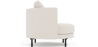 Buy Designer Armchair - Upholstered in Bouclé Fabric - Nagar White 61019 home delivery