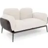 Buy 2-Seater Sofa - Upholstered in Bouclé Fabric - Greda White 61022 - in the EU