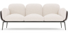 Buy 3-Seater Sofa - Upholstered in Bouclé Fabric - Greda White 61024 in the Europe
