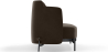 Buy Three-seat Sofa - Velvet Upholstery - Balga Taupe 61026 in the Europe