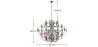 Buy Chandelier - Small Model Steel 13275 - in the EU
