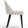 Buy Dining Chair - Upholstered in Bouclé Fabric - Percin White 61051 at MyFaktory