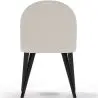 Buy Dining Chair - Upholstered in Bouclé Fabric - Percin White 61051 home delivery