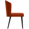 Buy Dining Chair - Upholstered in Velvet - Yerne Brick 61052 home delivery