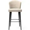 Buy Velvet Bar Stool - Modern and Premium Design for Restaurants, Hotels, and Homes - Luxe White 61585 - in the EU