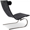 Buy PY20 Lounge Chair - Premium Leather Black 16830 in the Europe