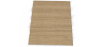 Buy Rectangular Jute Rug - Boho Bali - 120x150 CM - Latika Natural 61075 - prices