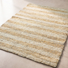 Buy Rectangular Jute Rug - Boho Bali - 150x200 CM - Selfa Natural 61079 in the Europe