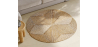Buy Round Jute Rug - Boho Bali - 100 CM - Ubba Natural 61080 in the Europe