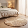 Buy Round Jute Rug - Boho Bali - 100 CM - Ubba Natural 61080 - prices