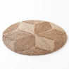 Buy Round Jute Rug - Boho Bali - 100 CM - Ubba Natural 61080 at MyFaktory
