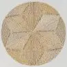 Buy Round Jute Rug - Boho Bali - 100 CM - Ubba Natural 61080 - prices