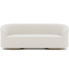 Buy 3/4 Seater Sofa - Upholstered in Bouclé Fabric - Treya White 60661 - in the EU