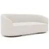 Buy 3/4 Seater Sofa - Upholstered in Bouclé Fabric - Treya White 60661 in the Europe
