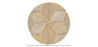 Buy Round Jute Rug - Boho Bali - 150 CM - Ubba Natural 61082 with a guarantee
