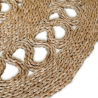 Buy Round Jute Rug - Boho Bali - 120 CM - Nylah Natural 61084 with a guarantee