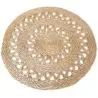 Buy Round Jute Rug - Boho Bali - 150 CM - Nylah Natural 61085 - in the EU