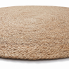 Buy Round Jute Rug - Boho Bali - 120 CM - Jenón Natural 61087 home delivery
