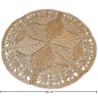 Buy Round Jute Rug - Boho Bali - 100 CM - Aditya Natural 61089 - prices