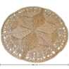 Buy Round Jute Rug - Boho Bali - 120 CM - Aditya Natural 61090 - prices