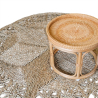 Buy Round Jute Rug - Boho Bali - 120 CM - Aditya Natural 61090 in the Europe