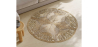 Buy Round Jute Rug - Boho Bali - 150 CM - Aditya Natural 61091 at MyFaktory