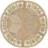 Buy Round Jute Rug - Boho Bali - 150 CM - Aditya Natural 61091 - in the EU