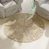 Buy Round Jute Rug - Boho Bali - 150 CM - Aditya Natural 61091 in the Europe