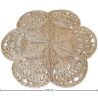 Buy Round Jute Rug - Boho Bali - 100 CM - Bacu Natural 61092 home delivery
