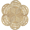 Buy Round Jute Rug - Boho Bali - 120 CM - Bacu Natural 61095 - in the EU
