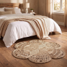Buy Round Jute Rug - Boho Bali - 120 CM - Bacu Natural 61095 in the Europe
