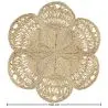 Buy Round Jute Rug - Boho Bali - 150 CM - Bacu Natural 61096 home delivery