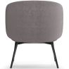 Buy Curved Design Upholstered Armchair Contemporary Style - Opreh Dark grey 61100 in the Europe