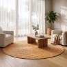 Buy Round jute rug - Boho Bali - 100 CM - Nisha Natural 61070 - prices