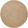Buy Round Jute Rug - Boho Bali - 100 CM - Jenón Natural 61086 - in the EU