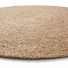 Buy Round Jute Rug - Boho Bali - 100 CM - Jenón Natural 61086 with a guarantee