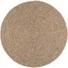 Buy Round Jute Rug - Boho Bali - 100 CM - Jenón Natural 61086 - in the EU