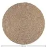 Buy Round Jute Rug - Boho Bali - 100 CM - Jenón Natural 61086 in the Europe