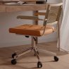 Buy Rattan Office Chair - Swivel - Sembra Brown 61143 - prices