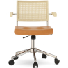 Buy Rattan Office Chair - Swivel - Sembra Brown 61143 - in the EU