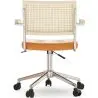 Buy Rattan Office Chair - Swivel - Sembra Brown 61143 at MyFaktory