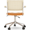 Buy Rattan Office Chair - Swivel - Sembra Brown 61143 - prices