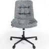 Buy Upholstered Office Chair - Swivel - Arba Dark grey 61144 in the Europe