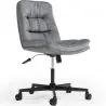 Buy Upholstered Office Chair - Swivel - Arba Dark grey 61144 - in the EU