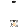 Buy Ceiling Lamp - Industrial Design Pendant Lamp - Star Black 58230 - prices