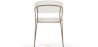 Buy Dining chair - Upholstered in Bouclé Fabric - Lona White 61148 in the Europe