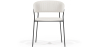 Buy Dining chair - Upholstered in Bouclé Fabric - Lona White 61149 - in the EU