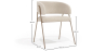 Buy Dining Chair - Upholstered in Fabric - Karen Beige 61151 at MyFaktory